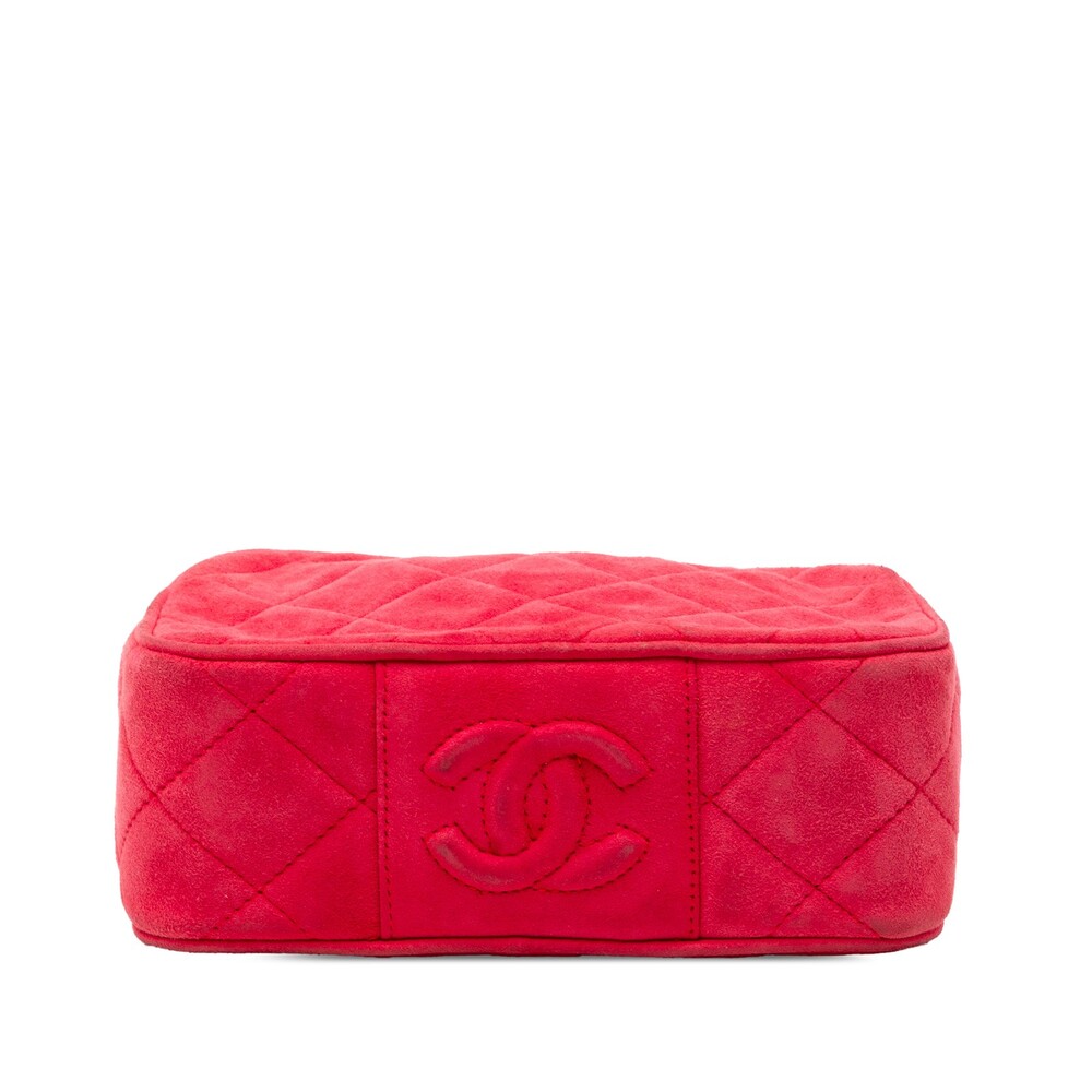 Chanel Quilted Suede Camera Bag Pre- #344928C15B - Picture 3 of 8
